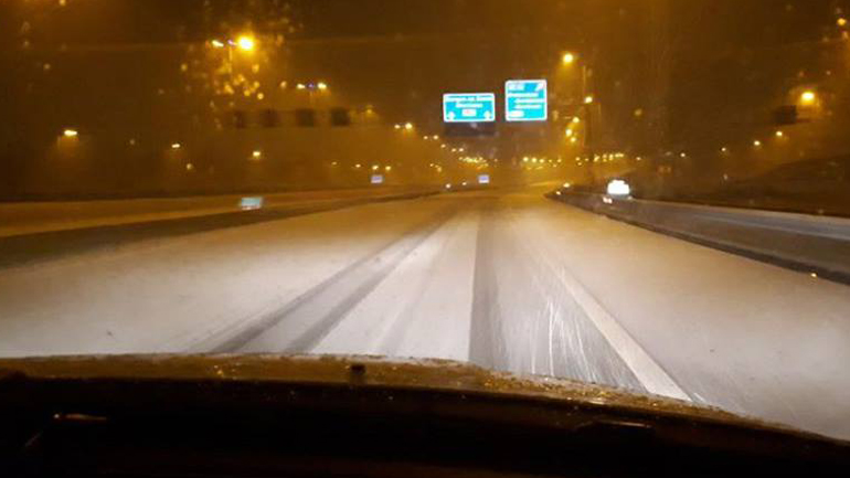 Τον συνέλαβαν γιατί έτρεχε με 207 χλμ./ώρα στο χιόνι!